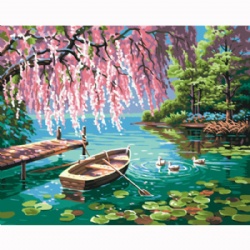 картина по номерам на дереве 40×50cm GX9871