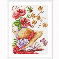 алмазная мозаика на подрамнике 20×20cm BZ039