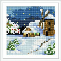 алмазная мозаика на подрамнике 20×20cm BZ055