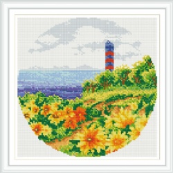 алмазная мозаика на подрамнике 30×30cm DZ035