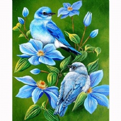алмазная мозаика без подрамники квадратные стразы 40×50cm GF548