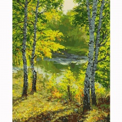 алмазная мозаика без подрамники квадратные стразы 40×50cm GF557
